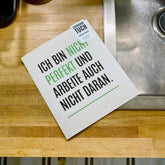 Eulenweisheit – 02 – Nicht perfekt – Schwammtuch ECO